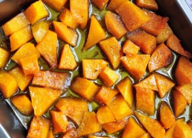 Roasted butternut squash